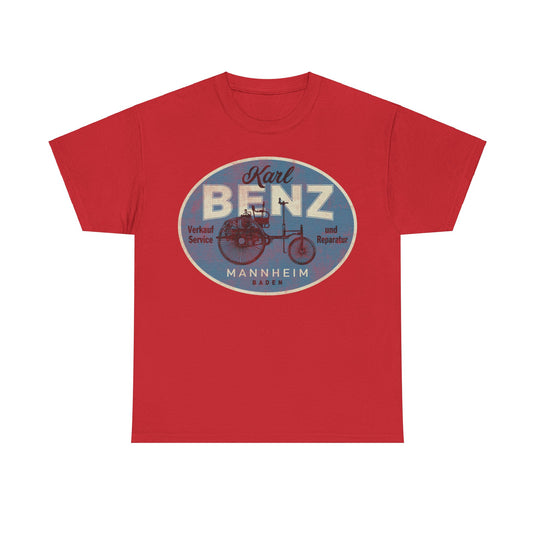 First Mercedes Benz Sign Logo Mannheim Baden Car T-shirt