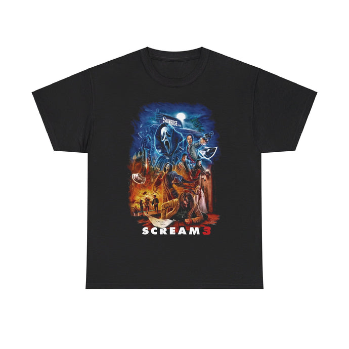 Scream 3 Horror Movie T-shirt