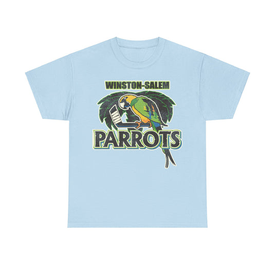 Winston-Salem Parrots North Carolina Ice Hockey T-shirt