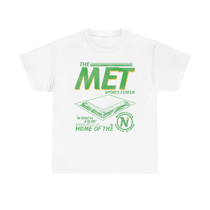 The Met Arena Minnesota North Stars Hockey Team T-shirt