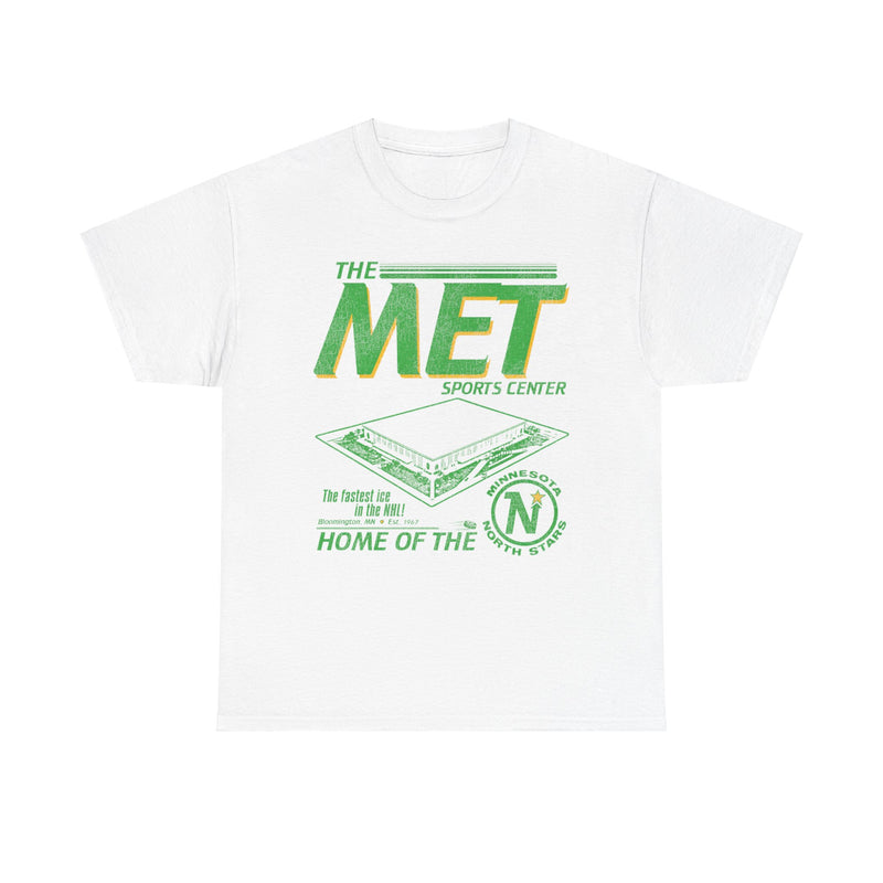 Load image into Gallery viewer, The Met Arena Minnesota North Stars Hockey Team T-shirt
