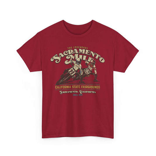 The Legendary Sacramento Mile 1959 California Motorcycle Racing T-shirt