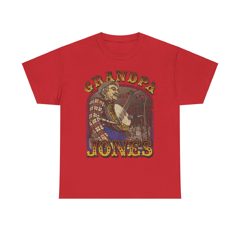Load image into Gallery viewer, Grandpa Jones Country Music Banjo Player T-shirt
