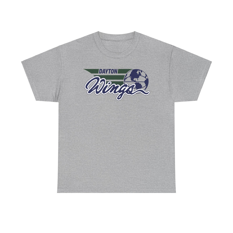 Load image into Gallery viewer, Dayton Wings Ohio World Basketball League 1991-1992 T-shirt
