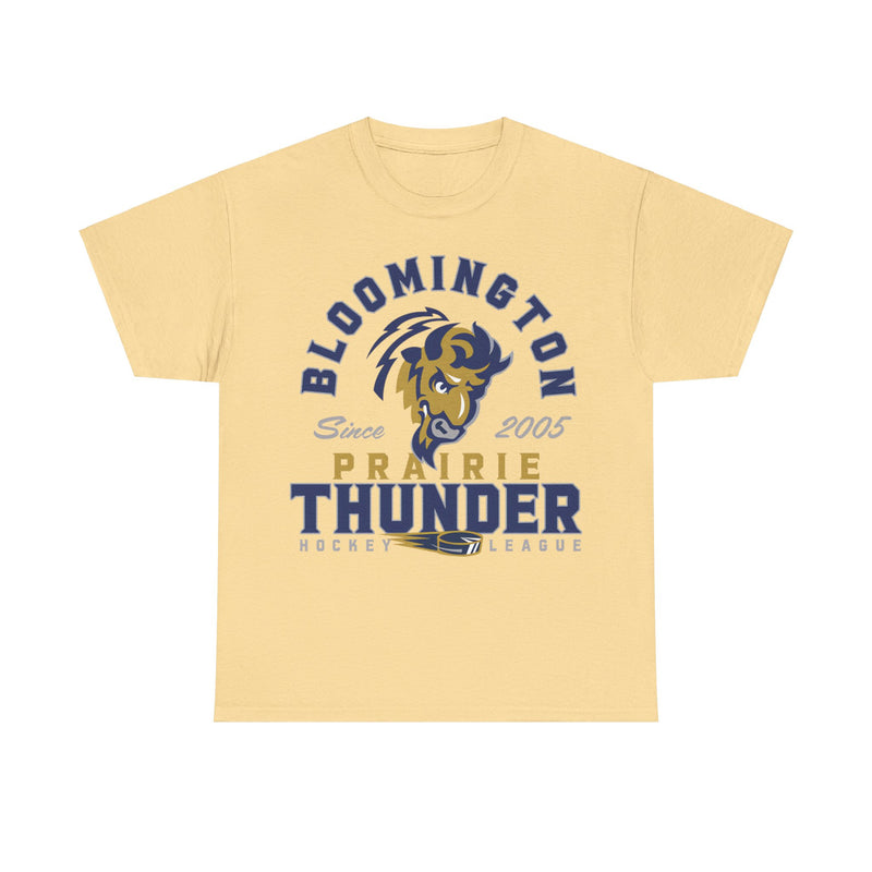 Load image into Gallery viewer, Bloomington Prairie Thunder Est 2005 Illinois Hockey Team T-shirt
