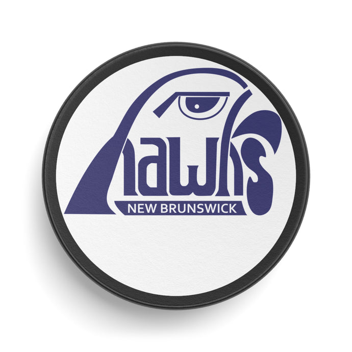New Brunswick Hawks American League 1978-1982 Hockey Puck