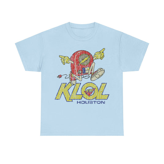 KLOL FM Houston 1970 Radio Station Nostalgic T-shirt