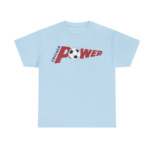 Chicago Power NPSL Soccer Retro Nostalgic T-shirt