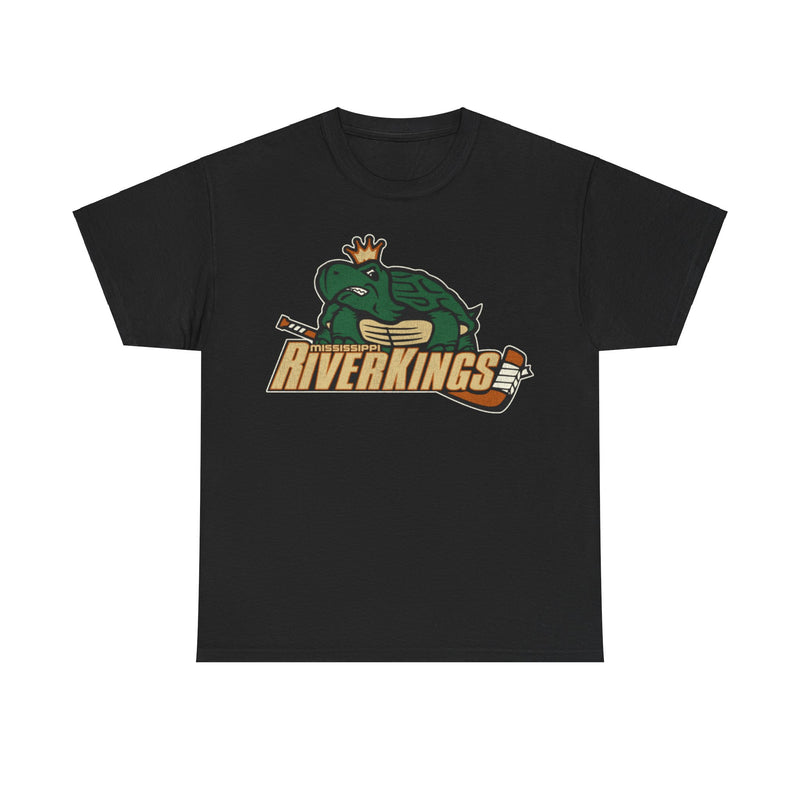 Load image into Gallery viewer, Mississippi Riverkings Hockey Team Nostalgic Logo T-shirt
