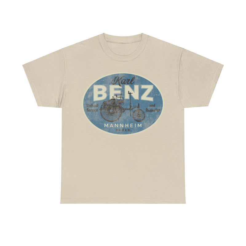 Load image into Gallery viewer, First Mercedes Benz Sign Logo Mannheim Baden Car T-shirt
