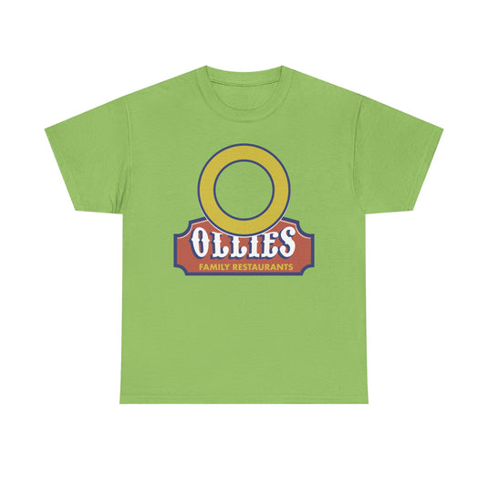 Ollies Family Restaurants Vintage Logo Defunct Restaurant Chain T-Shirt