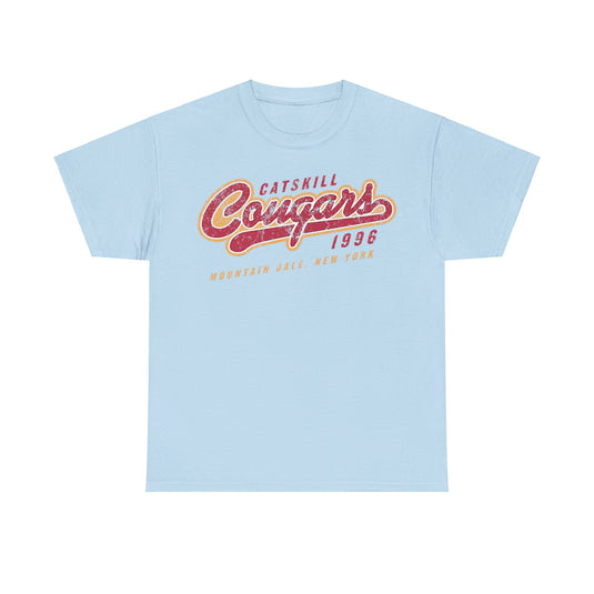 Catskill Cougars Est 1996 New York Baseball Team T-shirt