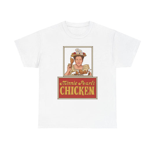 Minnie Pearl's Chicken T-Shirt - Fried Chicken Industry Defunct Tee