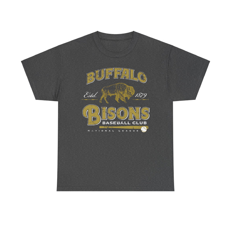 Load image into Gallery viewer, Buffalo Bisons Est 1879 New York Baseball T-shirt
