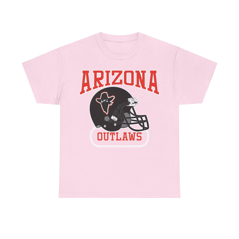 Load image into Gallery viewer, Arizona Outlaws Helmet Logo Football Team T-shirt
