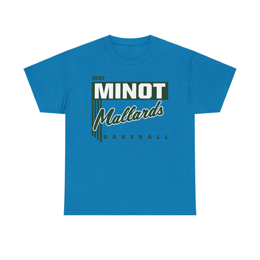 Minot Mallards Prairie League Baseball 1995-1997 North Dakota T-shirt