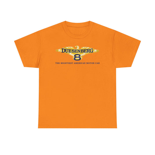 Duesenberg 8 The Mightiest American Motor Car Eagle T-shirt