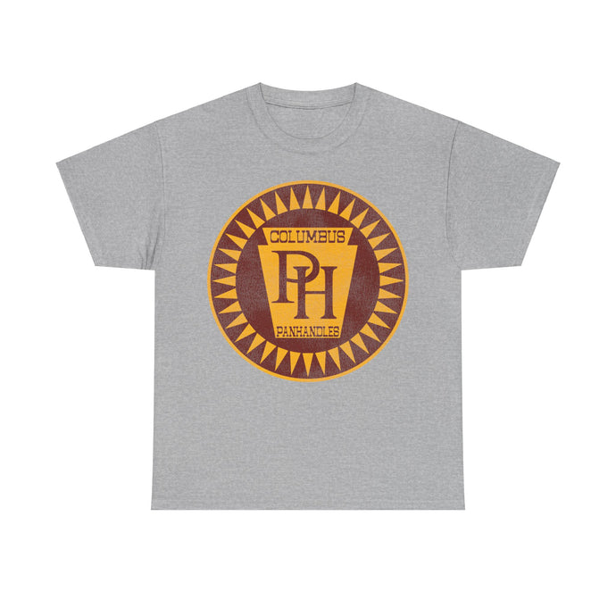 Columbus Panhandles Retro Nostalgic Football T-shirt