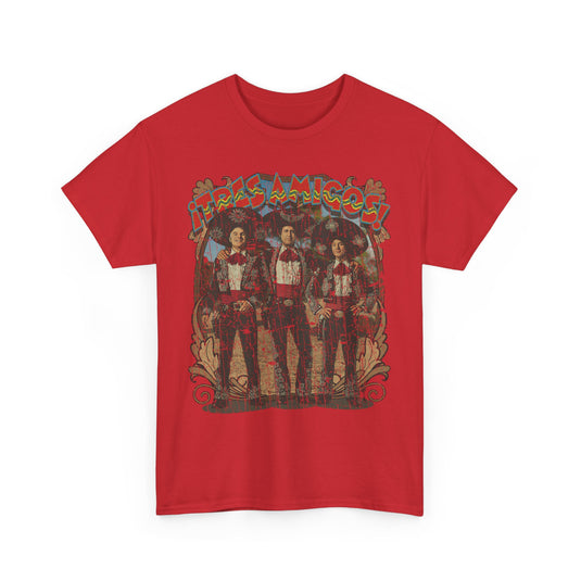 Tres Amigos 1986 Comedy Western Cowboy Movie T-shirt