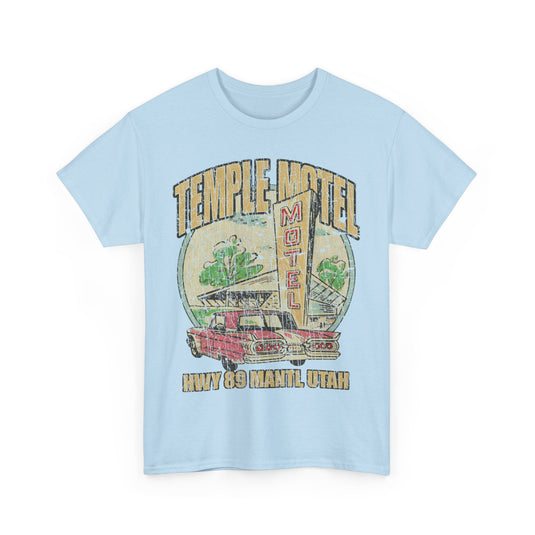 Temple Motel Manti Utah 1959 Hwy 89 T-shirt