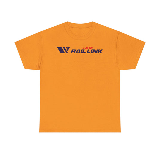 I&M Rail Link Railroad Vintage Train Railway Logo T-Shirt