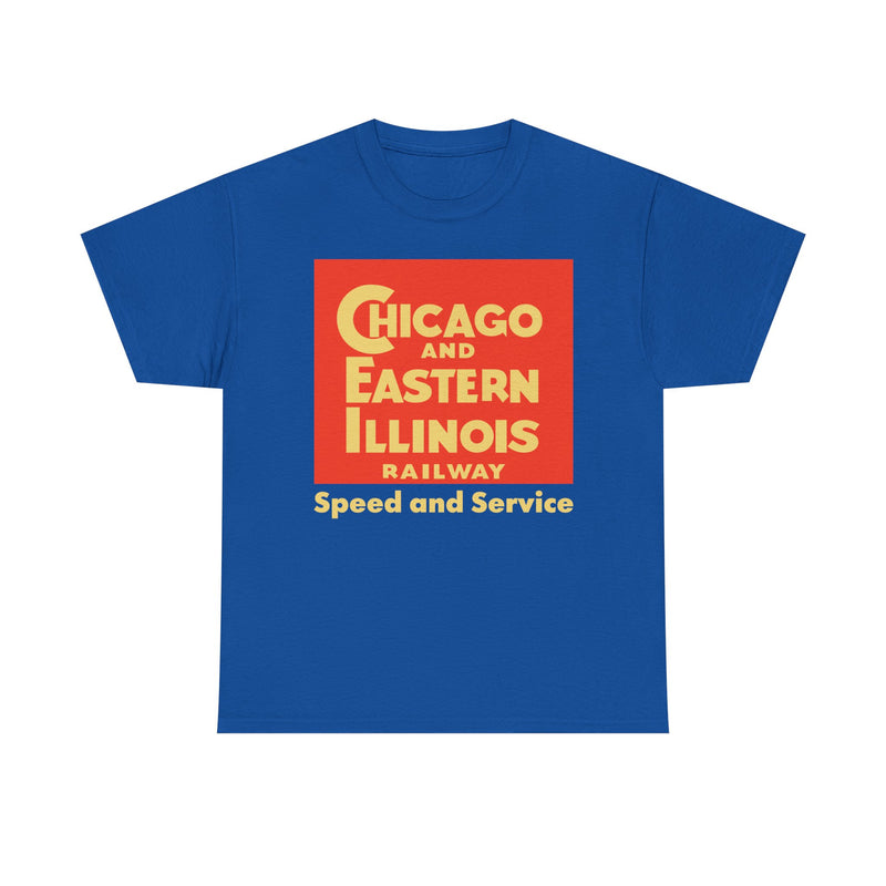 Load image into Gallery viewer, Chicago Eastern Illinois Speed Service Railroad Logo Train T-Shirt
