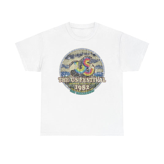 US Festival 1982 Glen Helen Music Technology Concert Festival T-shirt