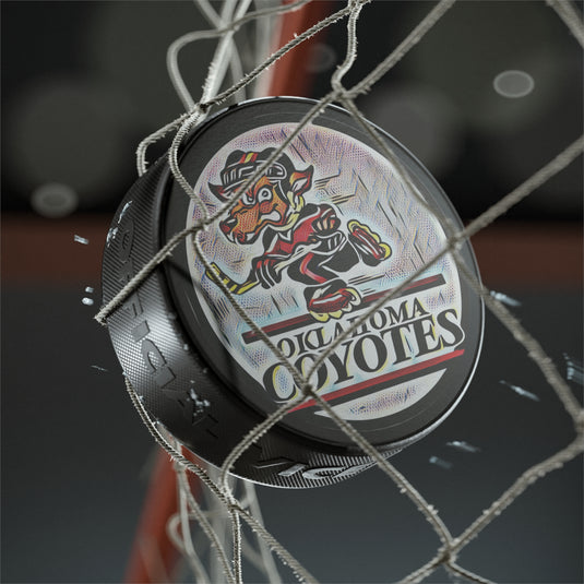 Oklahoma Coyotes Roller Hockey Puck