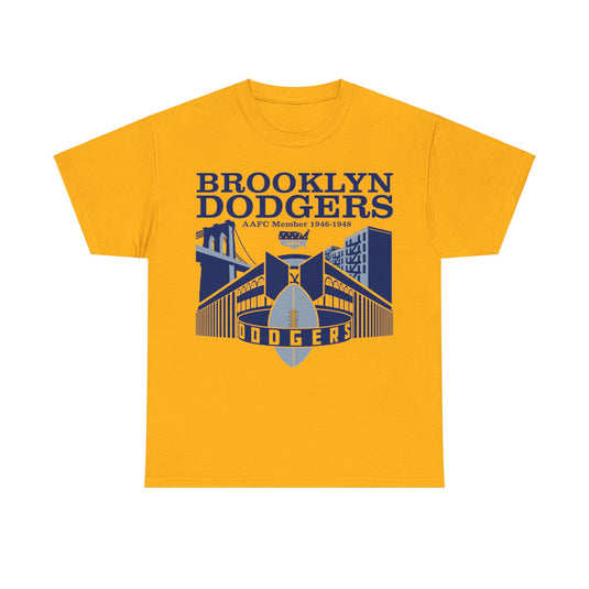 Brooklyn Dodgers New York AAFC 1946-1948 Football Team T-shirt