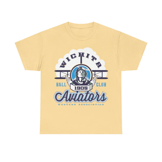 Wichita Aviators Est 1905 Kansas Baseball T-shirt