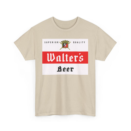 Walter's Beer Superior Quality Logo Brewery Brand T-Shirt