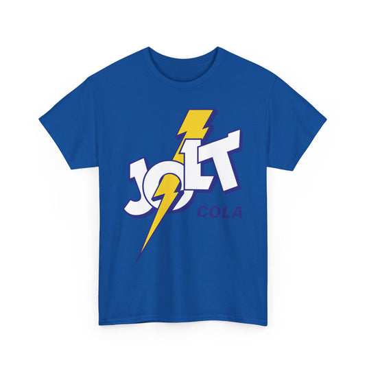 Jolt Cola Soft Drink Soda Logo T-shirt