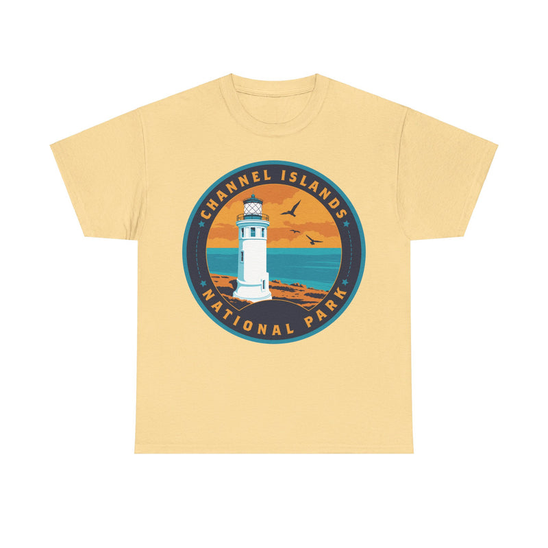 Load image into Gallery viewer, Channel Islands National Park California Round Logo T-shirt
