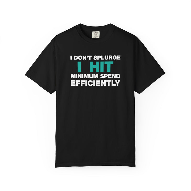 Load image into Gallery viewer, Minimum Spend Credit Card Bonus Point Miles Travel Teal T-shirt
