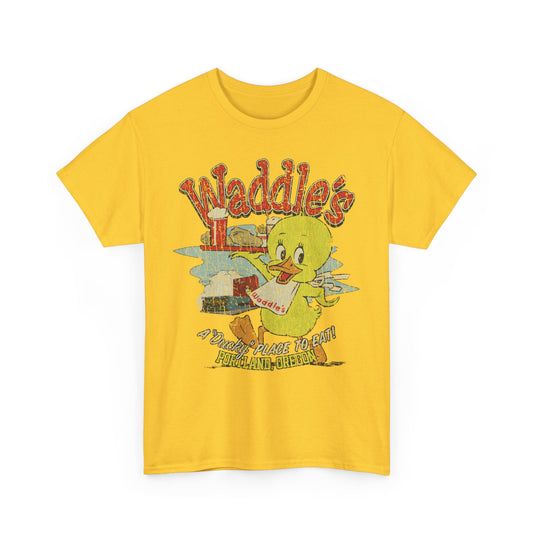 Waddle's Portland Oregon 1945 Coffee Shop Restaurant T-shirt