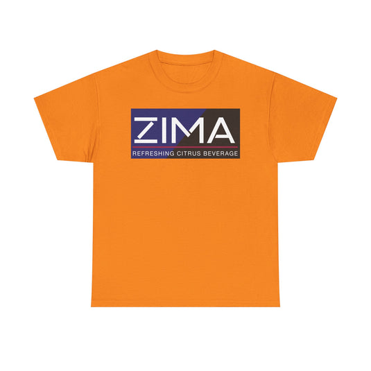 Zima Refreshing Citrus Beverage Logo T-Shirt