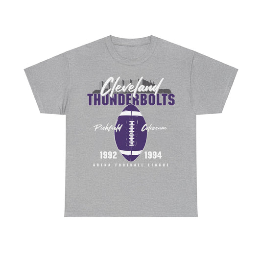 Cleveland Thunderbolts Ohio Est 1992 Football T-shirt