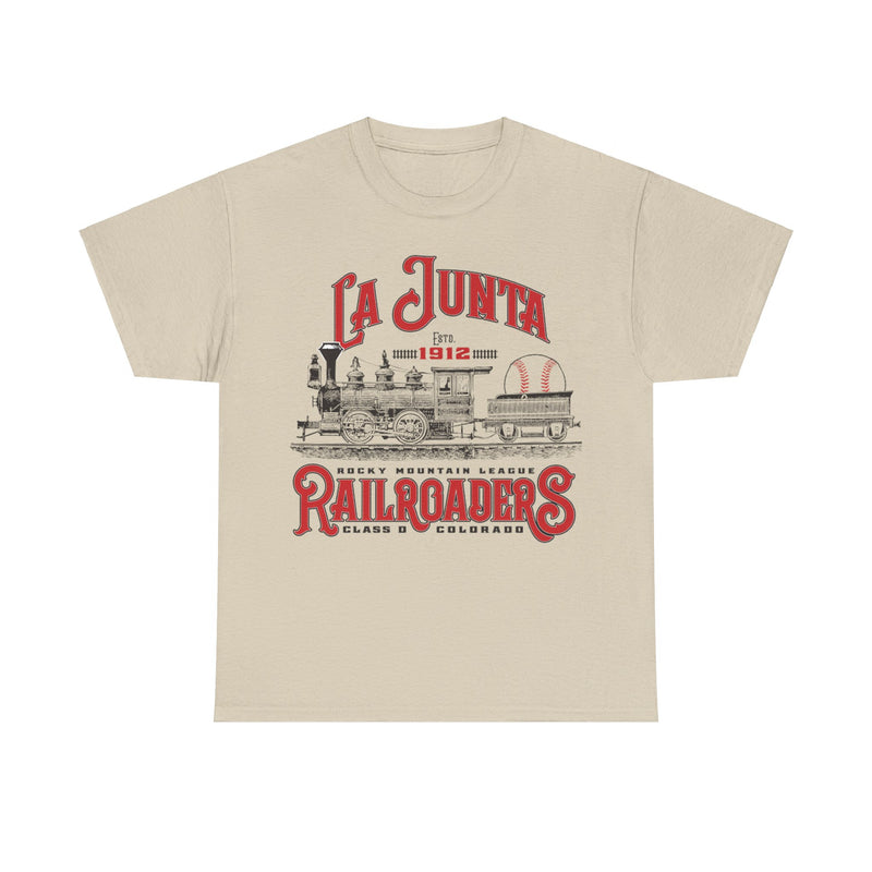 Load image into Gallery viewer, La Junta Railroaders Est 1912 Colorado Baseball T-shirt
