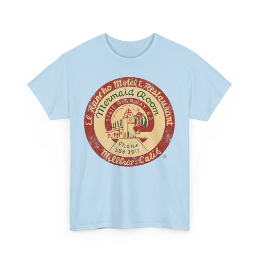 El Rancho Motel and Restaurant 1948 Millbrae California Restaurant T-shirt