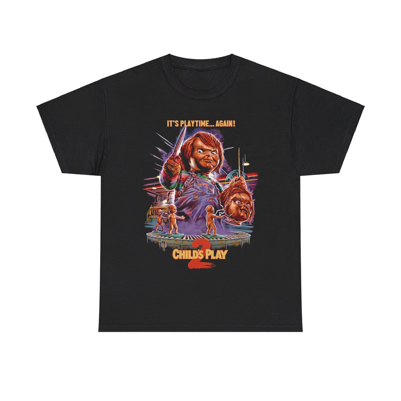 Load image into Gallery viewer, Childs Play 2 Chuckie Horror Movie T-shirt
