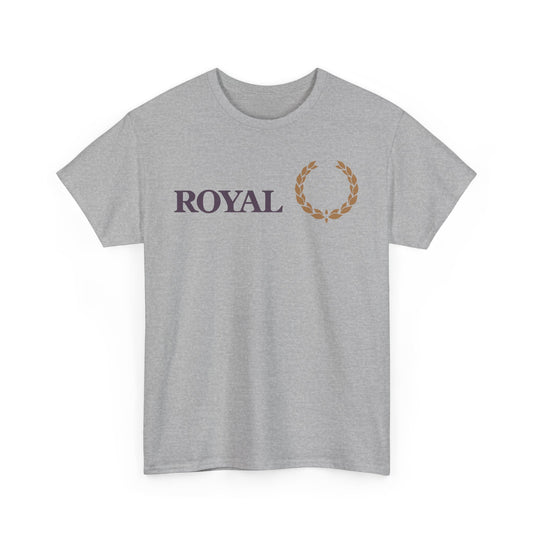 Royal Laurel Wreath Logo Premium Carrier Aviation Memorabilia T-shirt