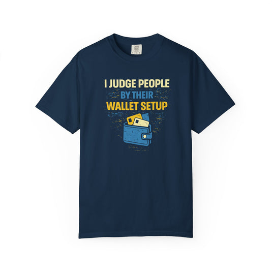 Wallet Setup Credit Card Points Miles Travel T-shirt