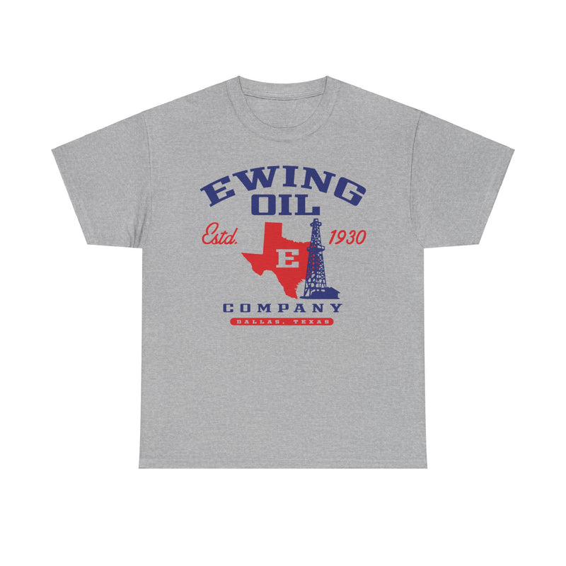 Load image into Gallery viewer, Ewing Oil Company Est 1930 Dallas Texas TV Show T-shirt
