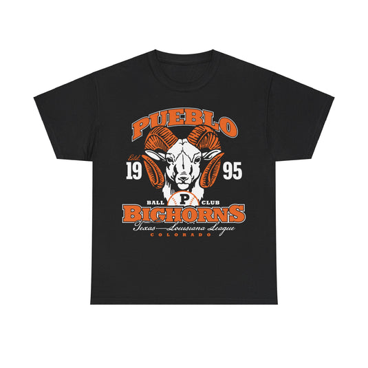 Pueblo Bighorns Est 1995 Colorado Baseball T-shirt