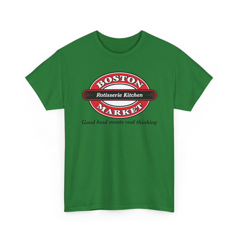 Load image into Gallery viewer, Boston Market T-Shirt Defunct Rotisserie Kitchen Good Food Meets Real Thinking
