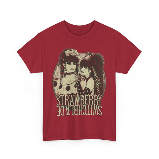 Strawberry Switchblade 1981 Jill Bryson Rose McDowal Scotland Pop Band T-shirt