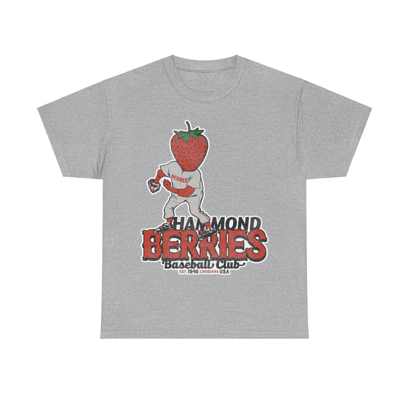 Load image into Gallery viewer, Hammond Berries Nostalgic Retro Baseball Team T-shirt
