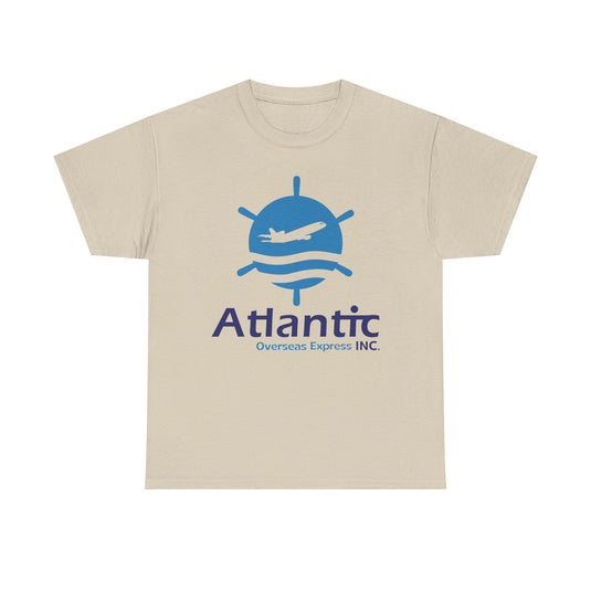 Atlantic Overseas Express T-Shirt - Shipping Logistics Logo Tee