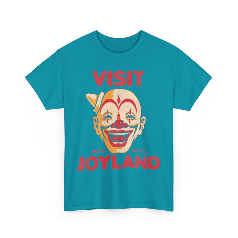 Load image into Gallery viewer, Visit Joyland Amusement Park 1949 Wichita Kansas Theme Park Clown T-shirt
