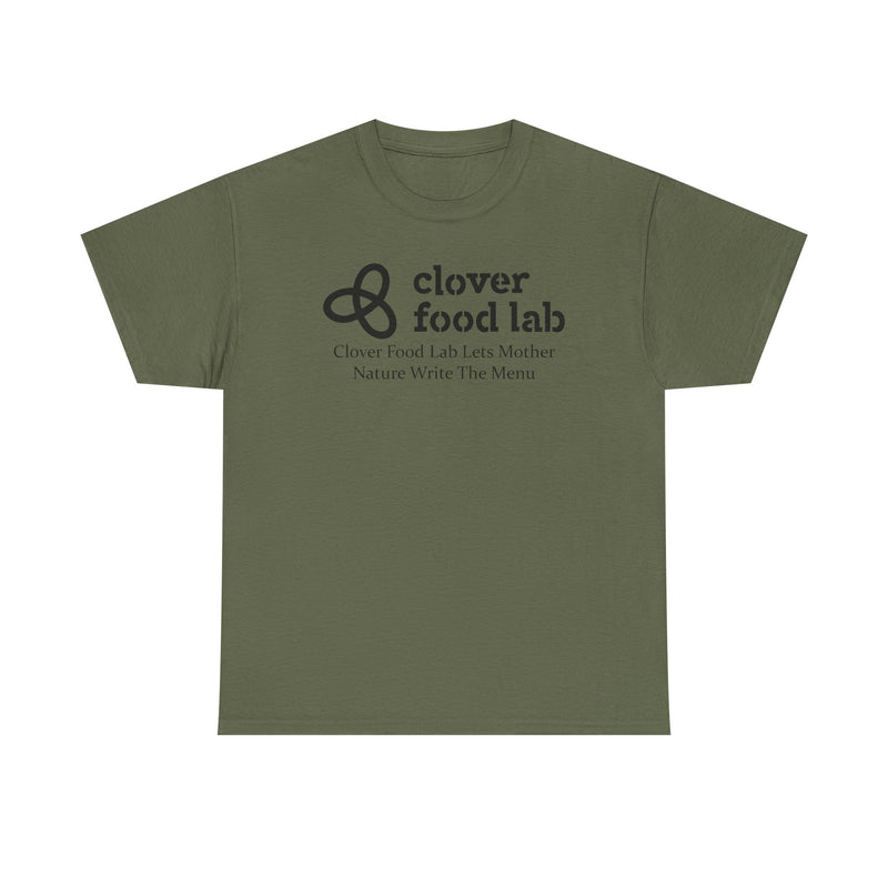 Load image into Gallery viewer, Clover Food Lab T-Shirt - Restaurant Chain Logo Tee - Vegetarian
